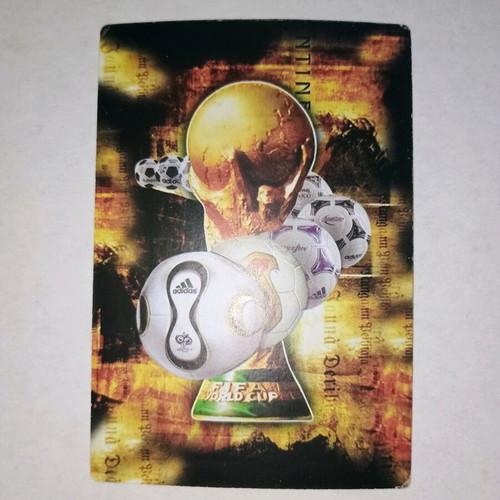 Alessandro Del Piero card used, World Cup 2006