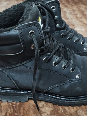 Cerva Black Knight Winter CI leather work boots size 42 new