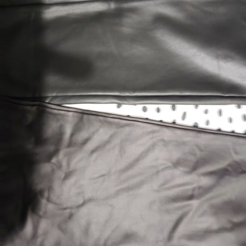 Leatherette pants slim and wide used like new, size XXL-3XL, black