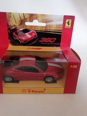 Collectible Hot Wheels Shell V-Power Ferrari 360 Challenge Stradale car new
