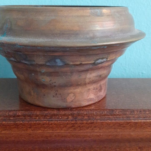 Vintage copper plant pot like new