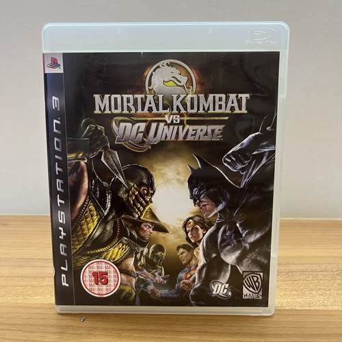 Mortal Kombat vs DC Universe PS3 game used