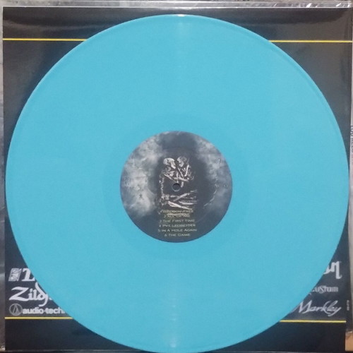 Tesla Forever More LP new, blue light colored vinyl, metal