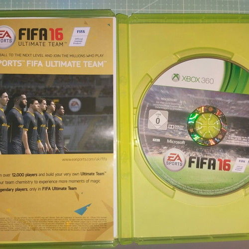FIFA 16 Xbox 360 game
