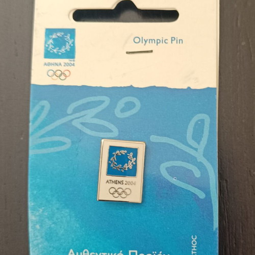 Pins Athens 2004 official licensed, new, set of two