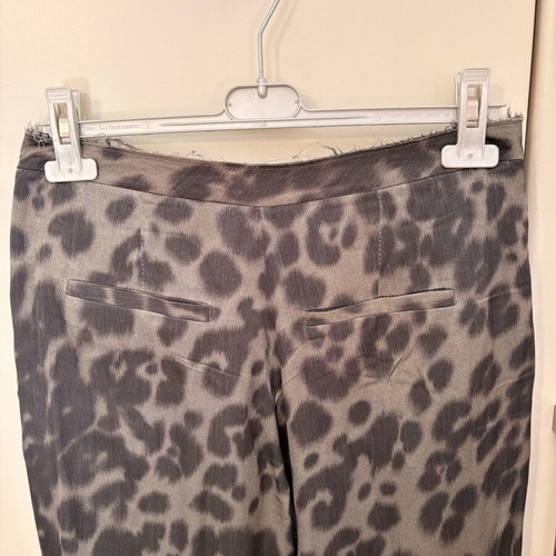 Massimo Dutti leopard pants like new, size S