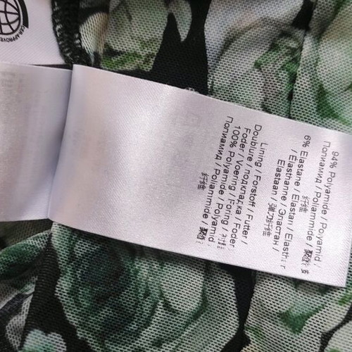 Mesh leggings Ganni like new, green, size XXS