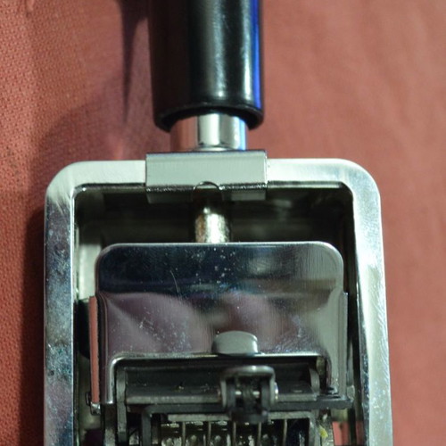 Metal collectible number stamp unused 1950-1970 in packaging