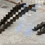  Μπότες Δερμάτινες Καινούριες και Αδιάβροχες