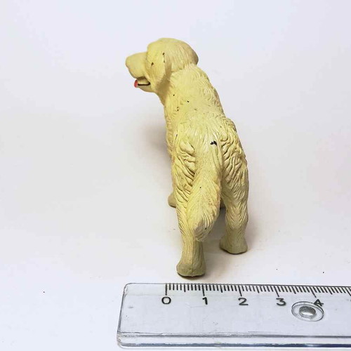 Dog plastic figure toy used