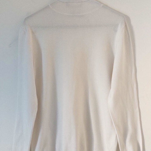 Terranova White Turtleneck Sweater like new, slim fit, size M
