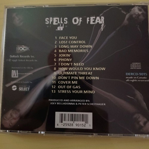 belladonna cd spells of fear