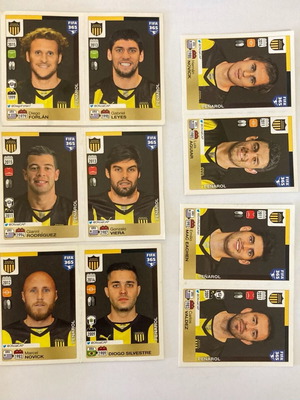 Panini FIFA 365 (824,825,826,827,843,844,845,846,849,850) New Price 4.50 Euros