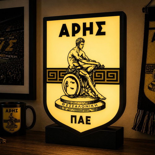 Aris Thessalonikis Lightbox illuminated fan art lamp new