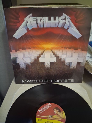 Metallica Master of Puppets vinyl record