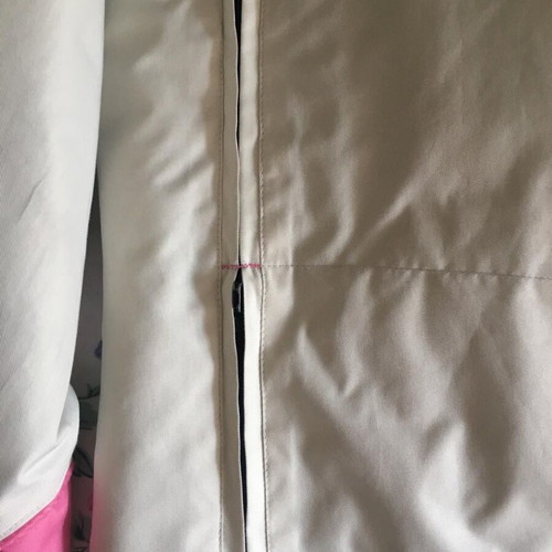 Puma sports jacket used, size S, beige with pink details
