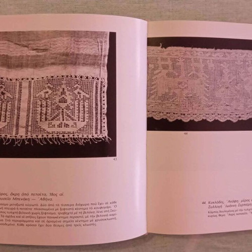 Greek Thread Compositions: Lace book like new