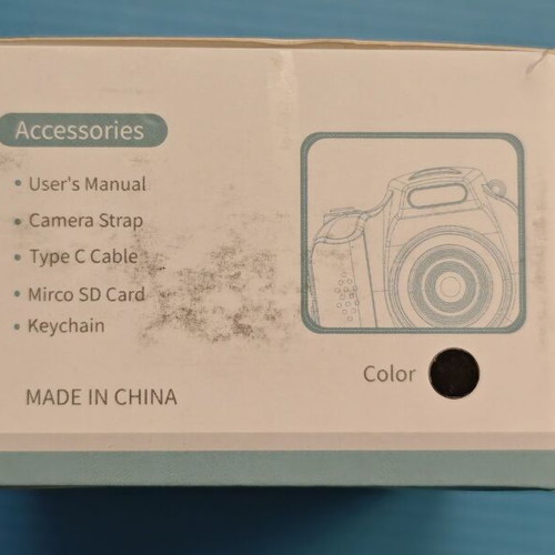 Mini Digital Camera 64MP 4K HD 64GB Memory LED Flash
