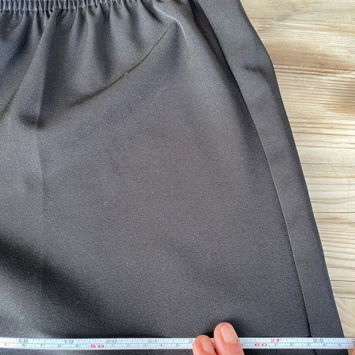 Black wide leg trousers Angelica new with elastic waist