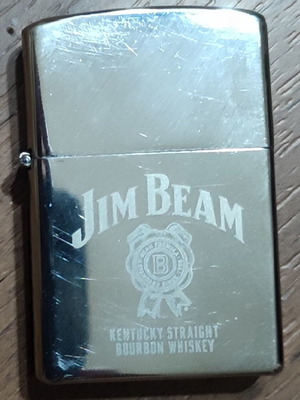 Αναπτήρας διαφημιστικός Jim Beam τύπου Zippo
