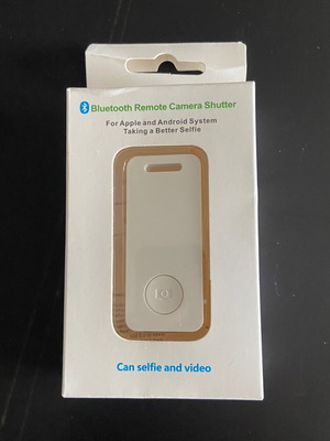 Bluetooth remote camera shutter new, unused