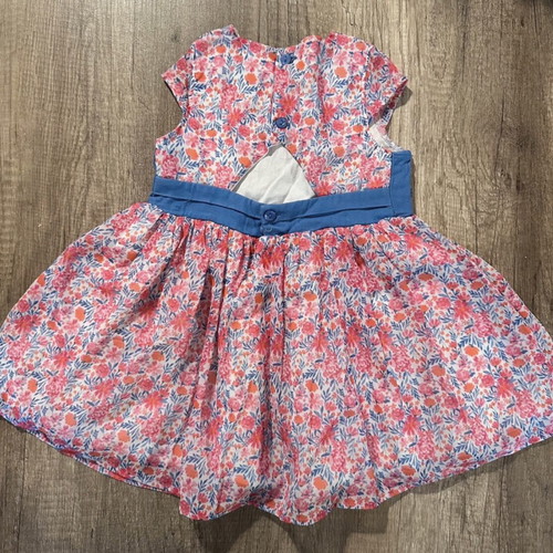 Boboli dress size 2 years chiffon with short sleeve like new