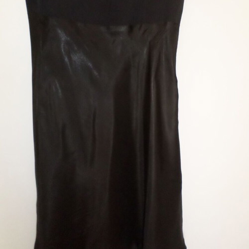 Black dress with gold design size M like new