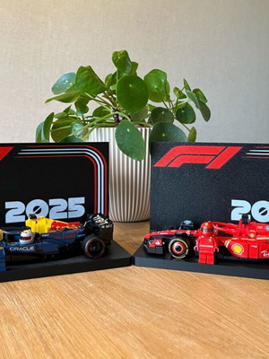 Speed Champions F1 2025 Display Base Made to Order