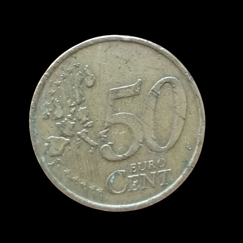 50 Cent Coin Portugal 2002 used