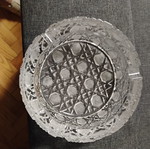 Large crystal ashtray