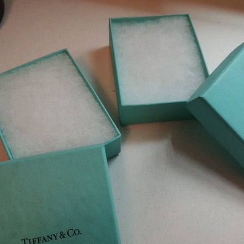 Tiffany & Co. jewelry boxes, pack of 2, 8×10 cm