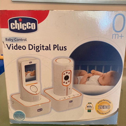 Chicco Baby Control Video Digital Plus Wireless Baby Monitor like new