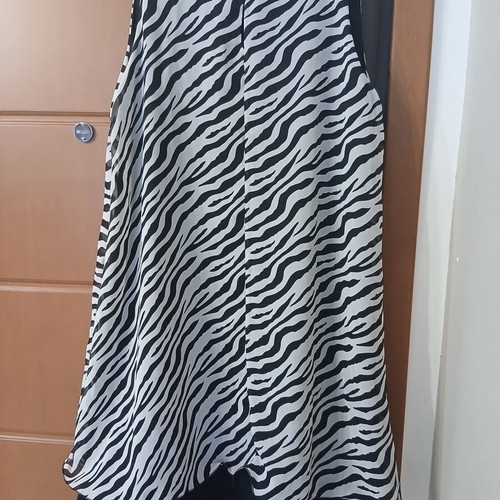 Sleeveless Zebra Print Dress like new, one size, airy summer style