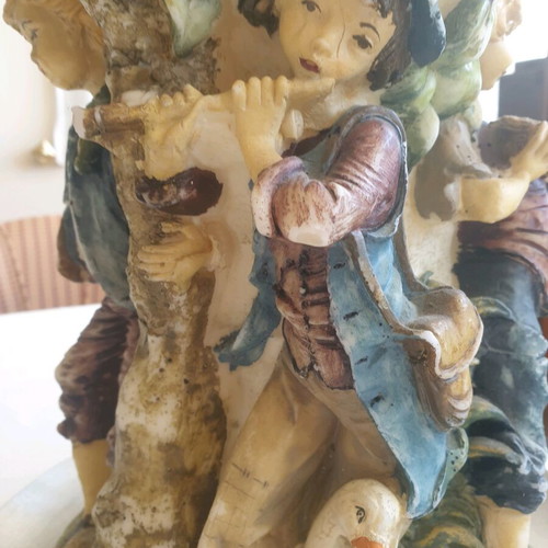 Wax figurine like new, German vintage
