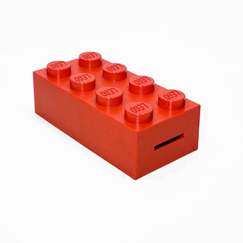 LEGO Brick Coin Bank 853144 red, new, retro 2010