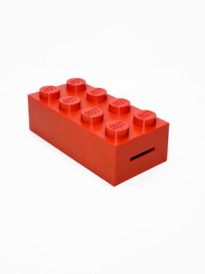 LEGO Brick Coin Bank 853144 red, new, retro 2010