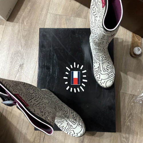 Tommy Hilfiger rubber boots size 39