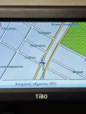 Tibo V4150 GPS πλοήγηση μεταχειρισμένη με ελληνικούς χάρτες
