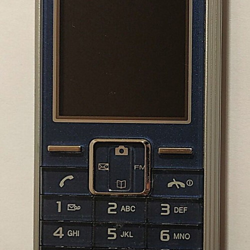 Sony Ericsson K220i used blue, ideal for collectors, non-functional
