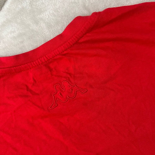Kappa t shirt like new, red, size 164 cm for 14 years old