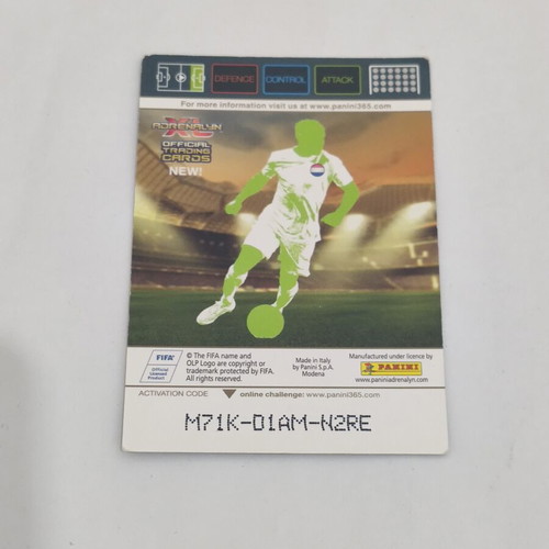 Panini Legend collectible card, like new