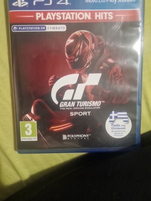 Gran Turismo Sport PS4 game new