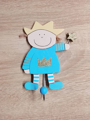 Children's wooden wall hanger new