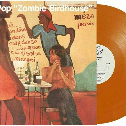 Iggy Pop Zombie Birdhouse Orange Vinyl LP new, limited edition 2019