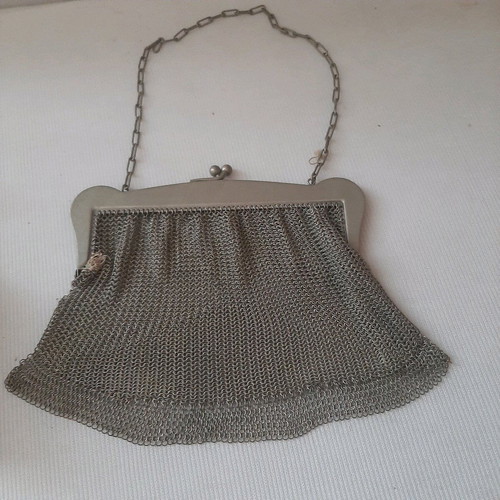 Silver handbag used (1910)
