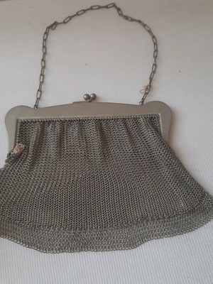 Silver handbag used (1910)