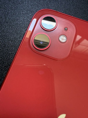 iPhone 12 Product Red 64GB like new, dual SIM, iOS