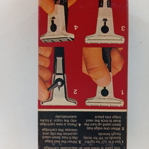 Gillette Techmatic Razor new, 70s-80s vintage