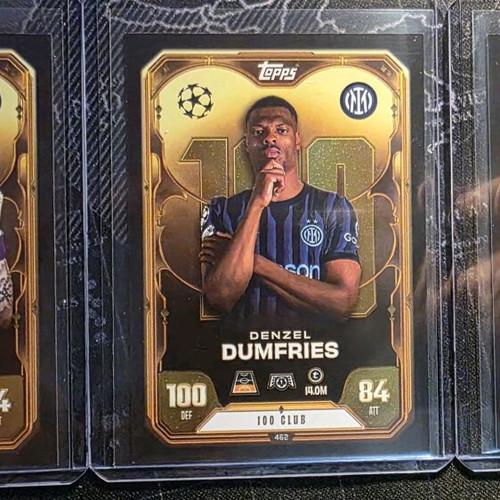 Topps 100 Club Donnaruma x Dumfries x Raphinha cards like new