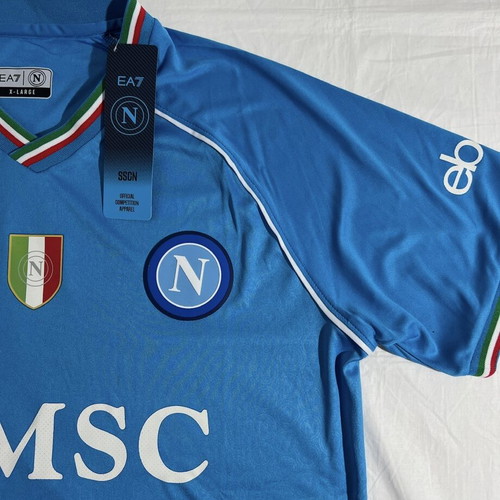 EA7 Napoli Jersey new, size L-XL